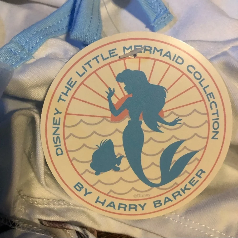 Harry Barker Disney Little Mermaid Ariel Tee & Tutu Skirt S